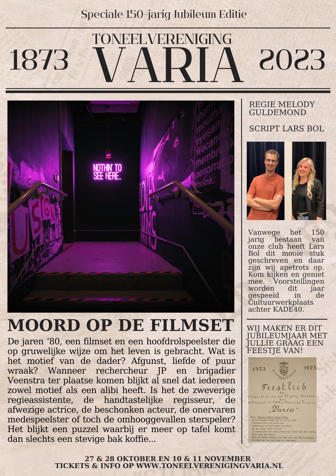 Moord op de filmset