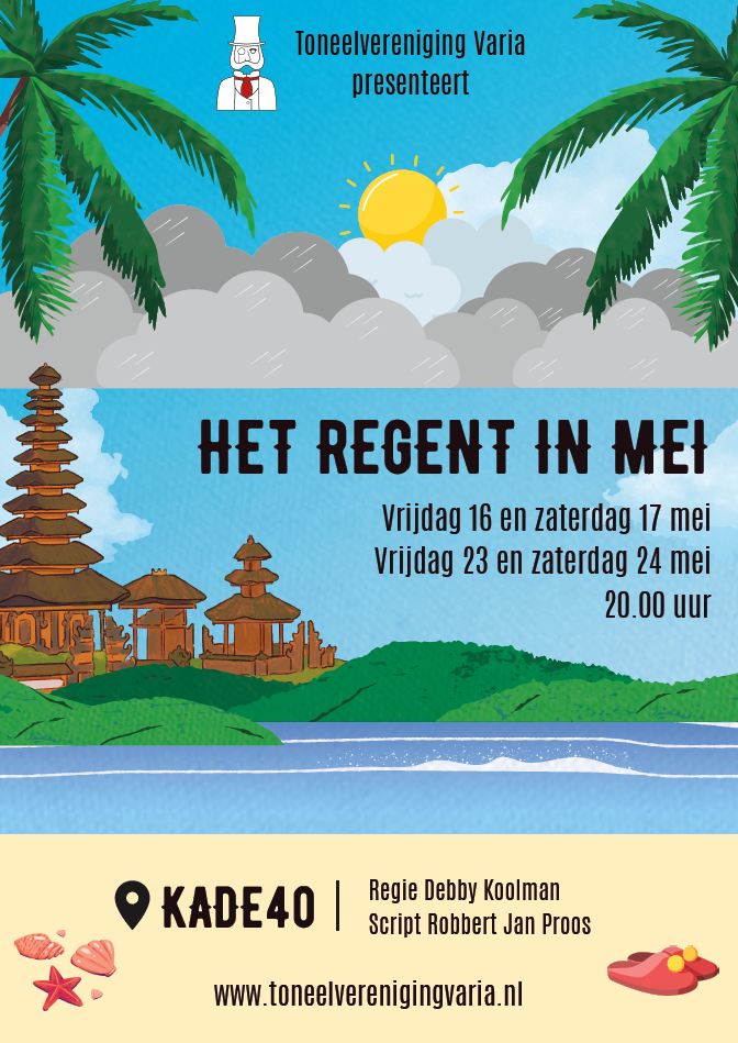 Het regent in mei